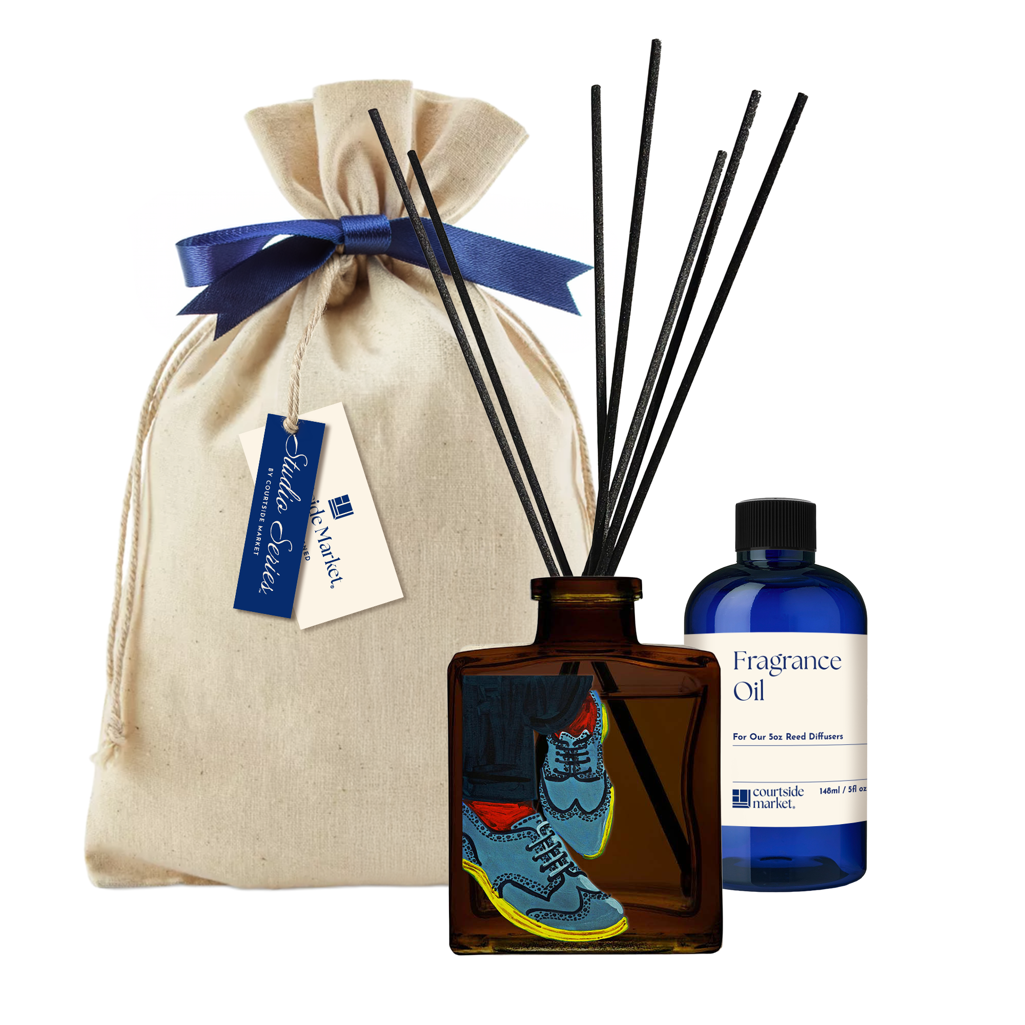 Suave - Leather and Amber Reed Diffuser - Urban Tempo Collection