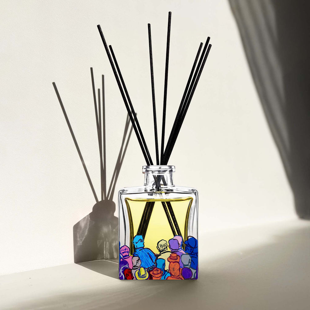 Crowd - Citrus and Linen Oil Reed Diffuser - Urban Tempo Collection