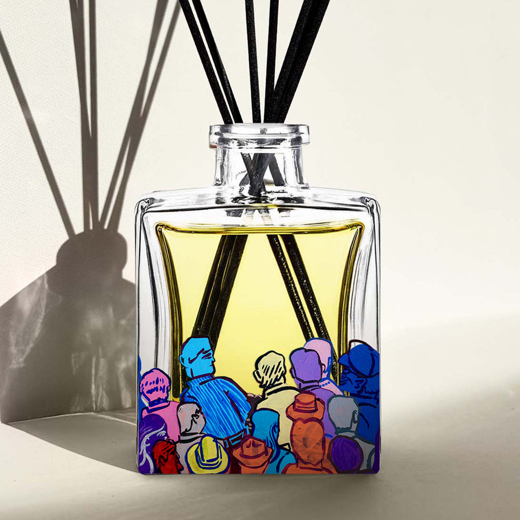 Crowd - Citrus and Linen Oil Reed Diffuser - Urban Tempo Collection