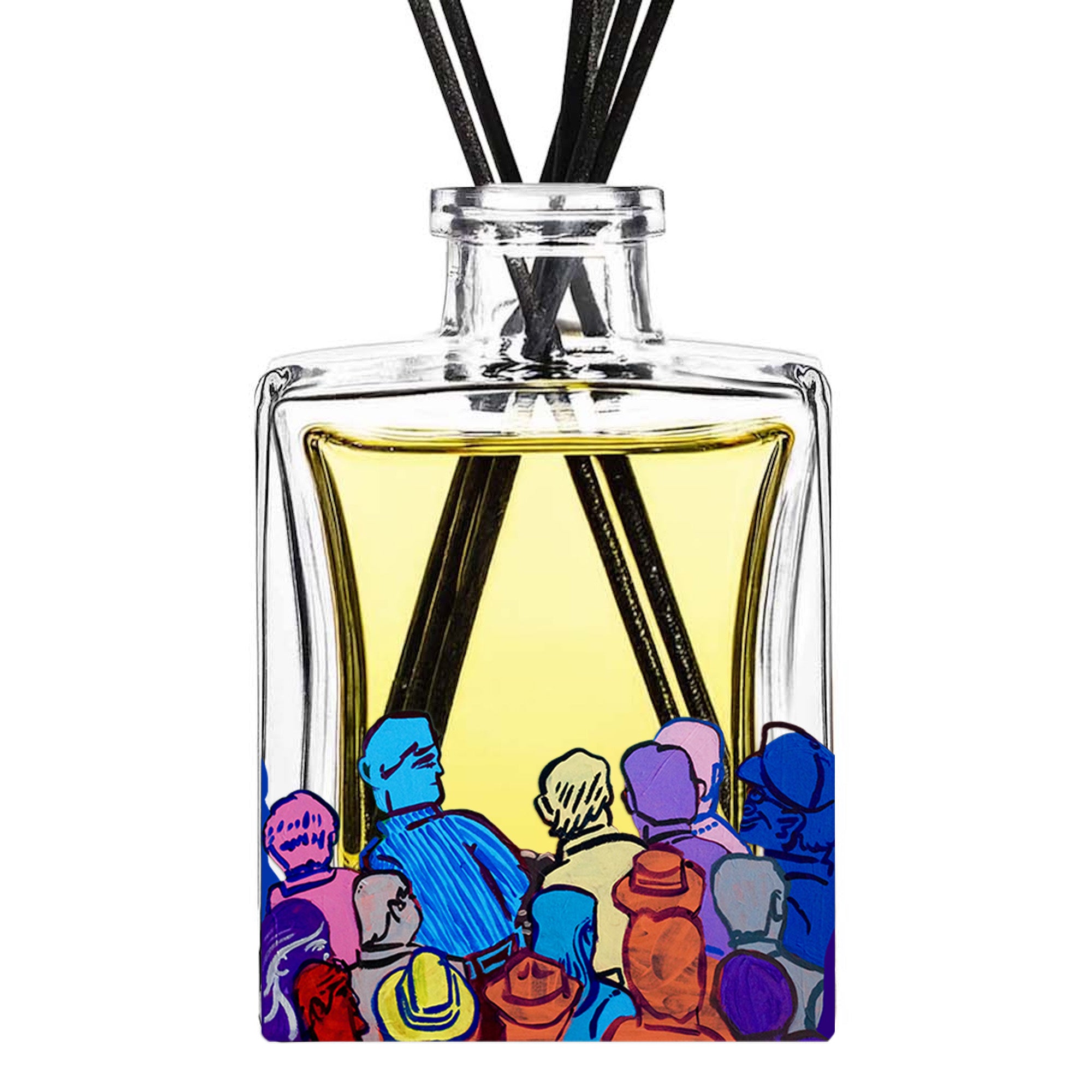 Crowd - Citrus and Linen Oil Reed Diffuser - Urban Tempo Collection