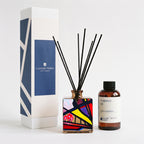 Create - NovaHaus Collection - Tangerine & Palo Santo 5oz Oil Reed Diffuser Set
