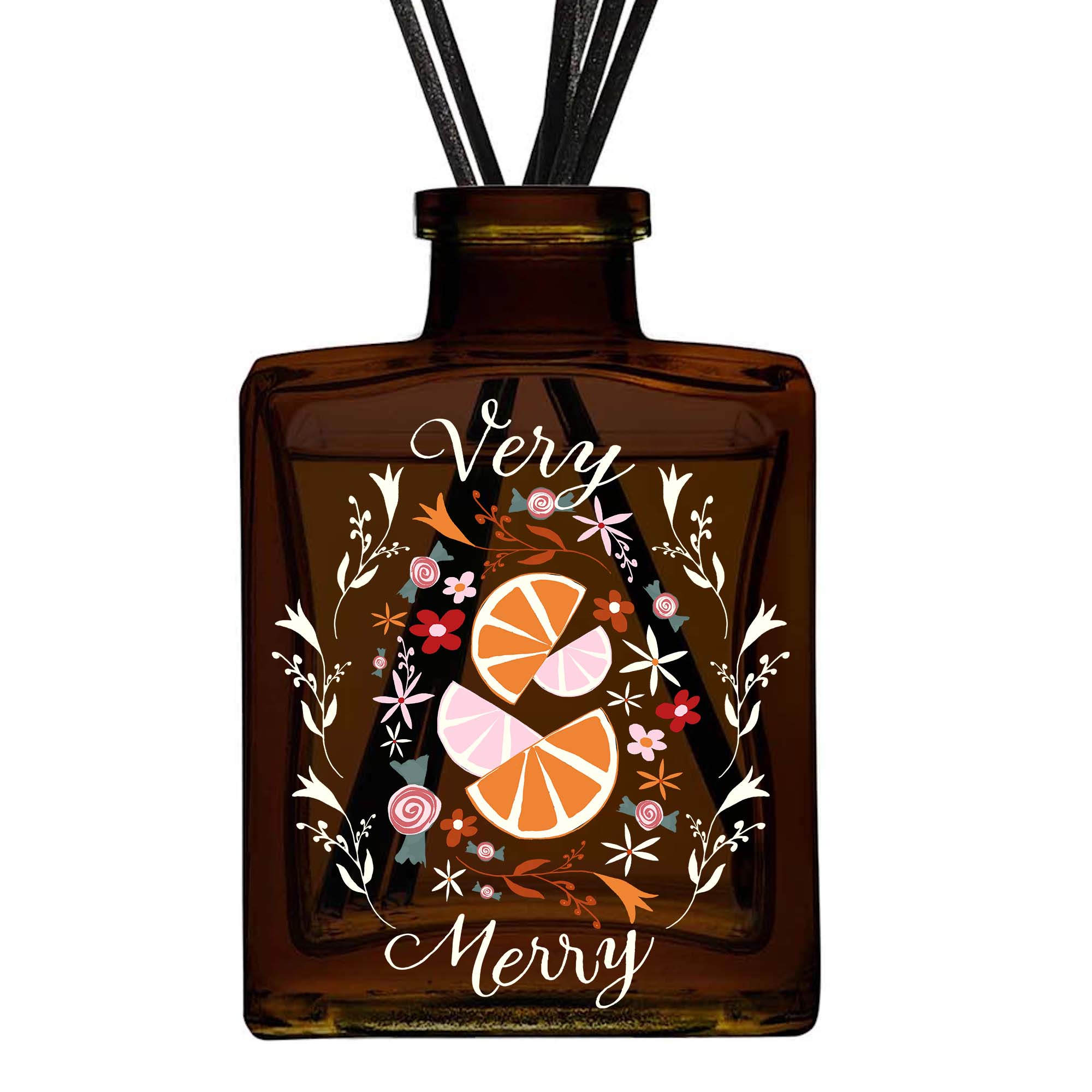 Very Merry - Candied Orange and Cinnamon Oil Reed Diffuser