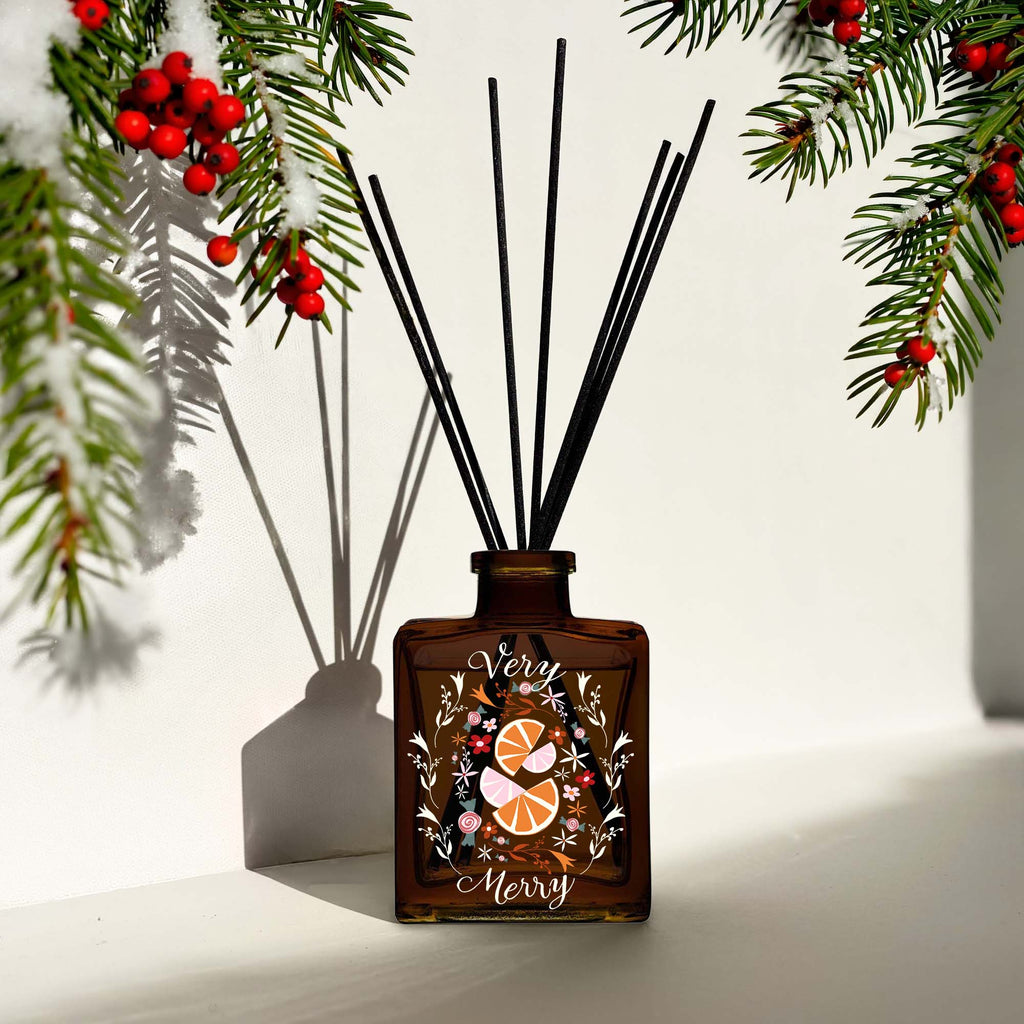 Very Merry - Candied Orange and Cinnamon Oil Reed Diffuser