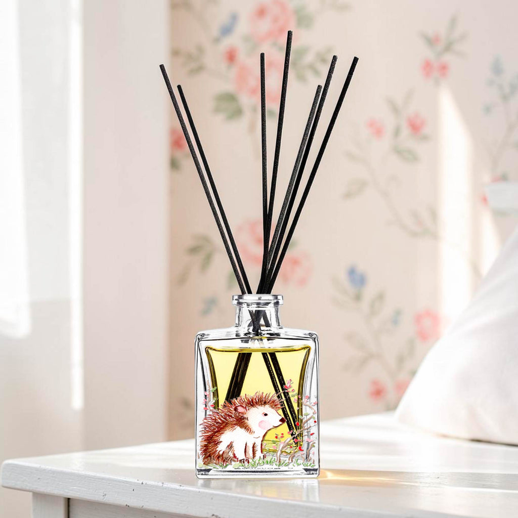 "Hedgehog" by Stephen Macquignon - Raspberry and Jasmine Oil Reed Diffuser