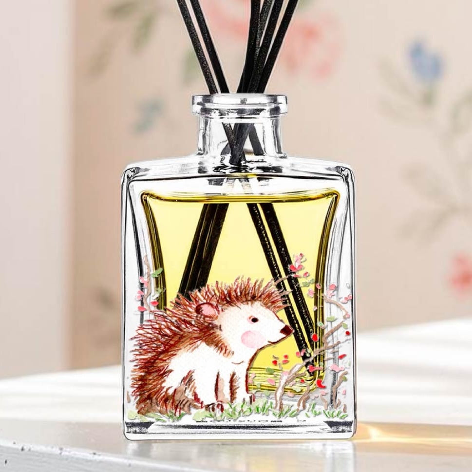 "Hedgehog" by Stephen Macquignon - Raspberry and Jasmine Oil Reed Diffuser