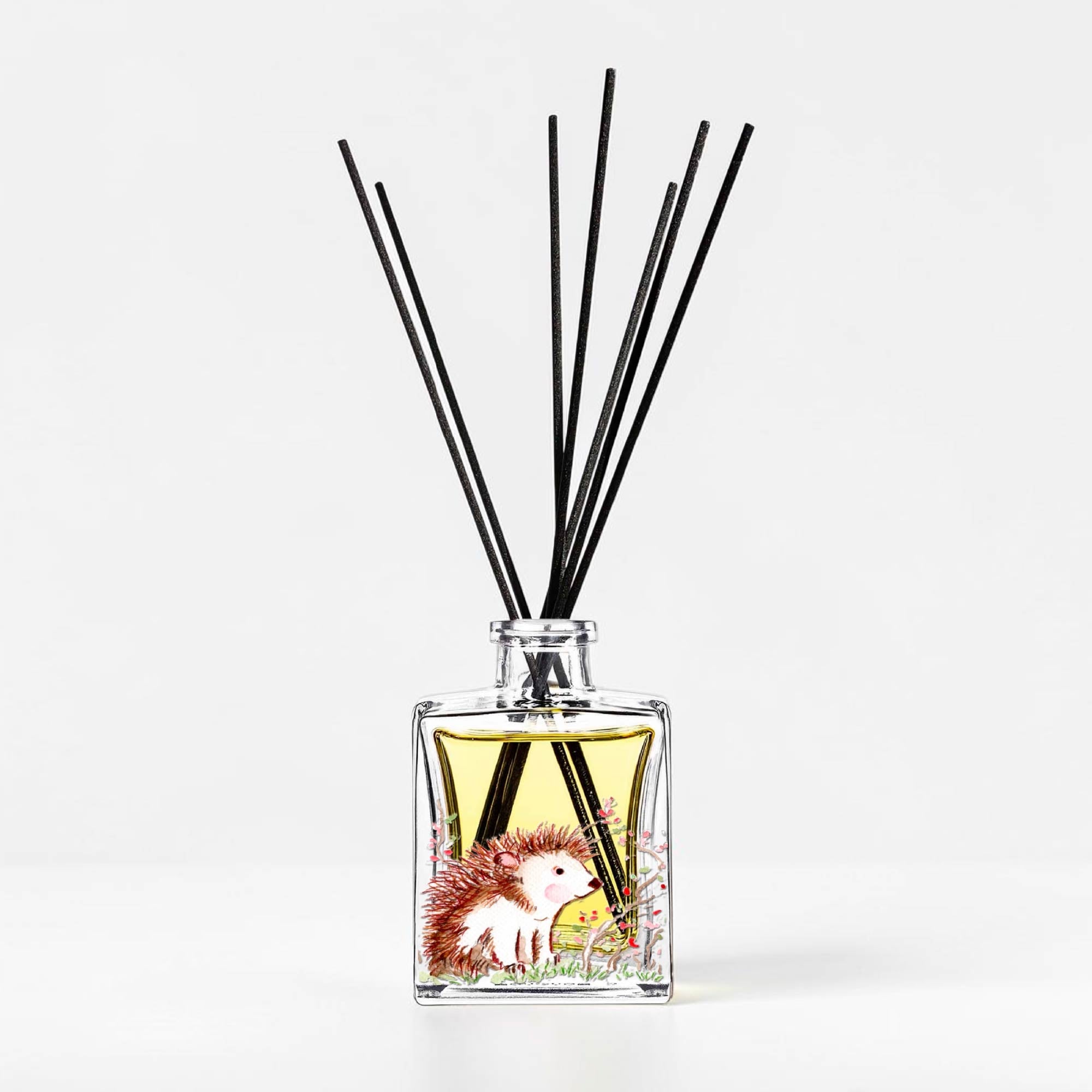 "Hedgehog" by Stephen Macquignon - Raspberry and Jasmine Oil Reed Diffuser