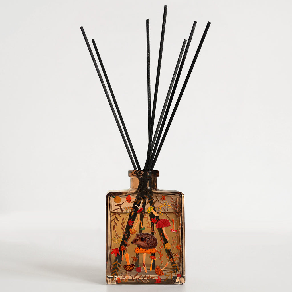 Mushroom Hunting - Nutmeg and Pumpkin Oil Reed Diffuser Set