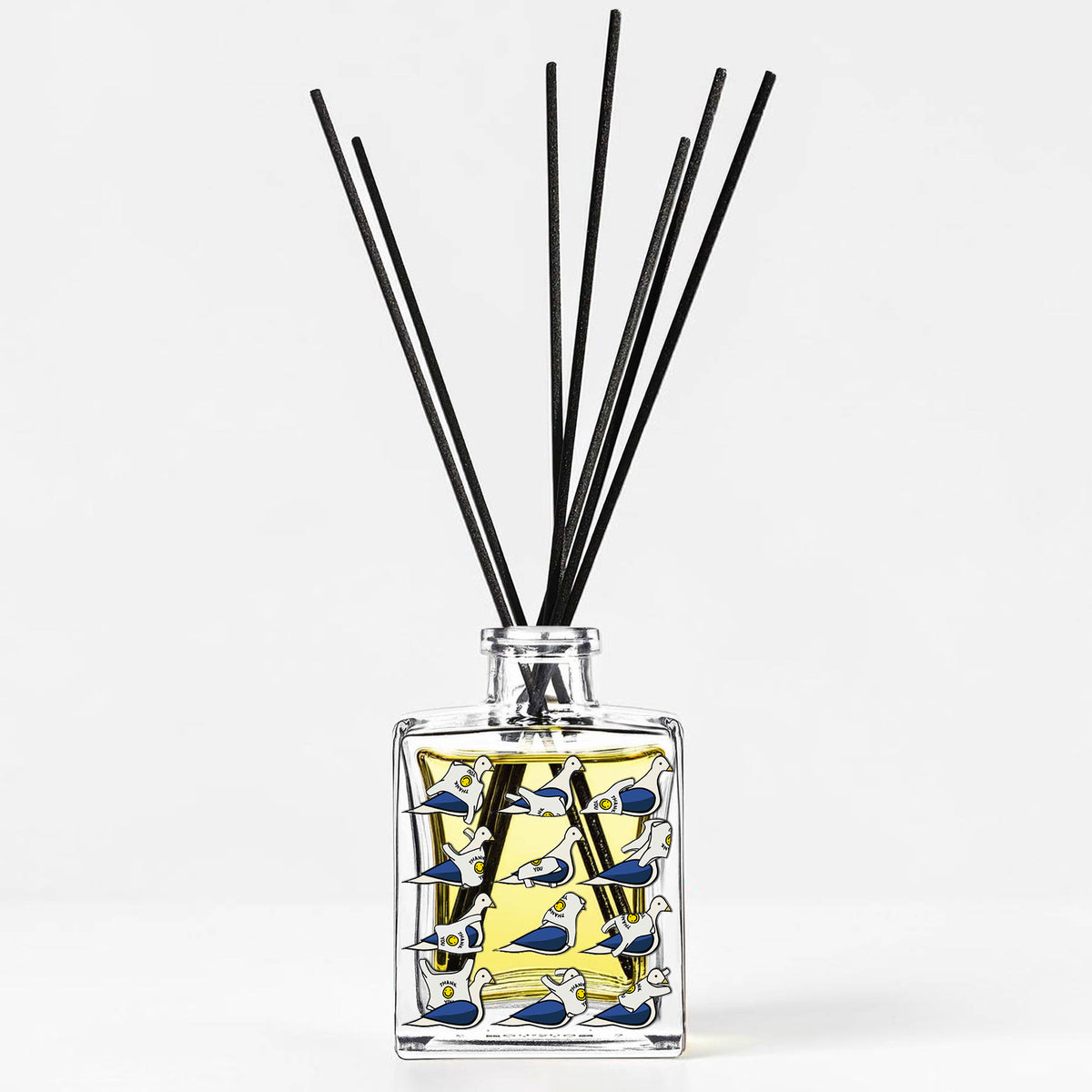 Thank Yous - White Tea 5oz Oil Reed Diffuser Set - Tine Bird Collection