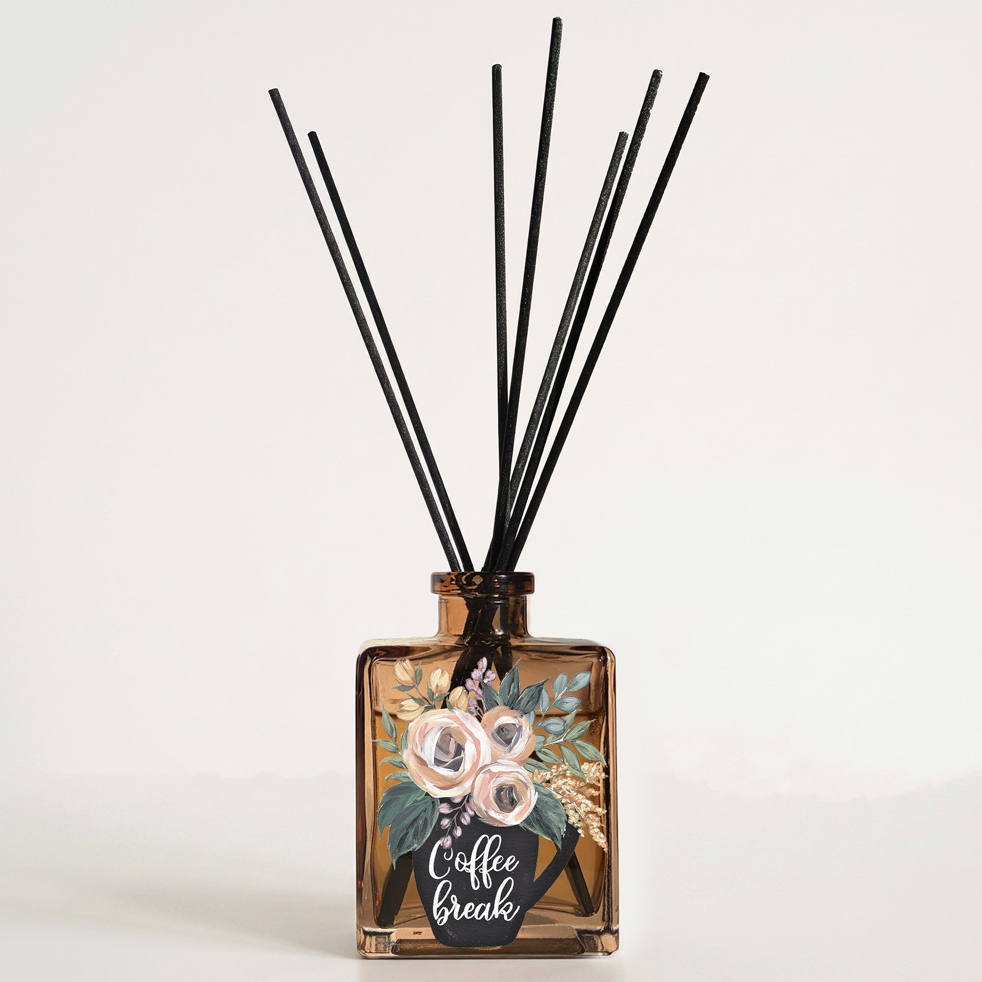 Coffee Break - Caffe Latte 5oz Oil Reed Diffuser Set