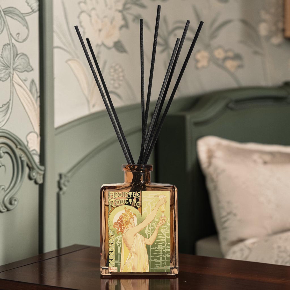 Absinthe Robette - Bergamot Woods 5oz Oil Reed Diffuser Set
