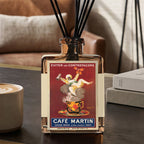 Cafe Martin - Caffe Latte 5oz Oil Reed Diffuser Set