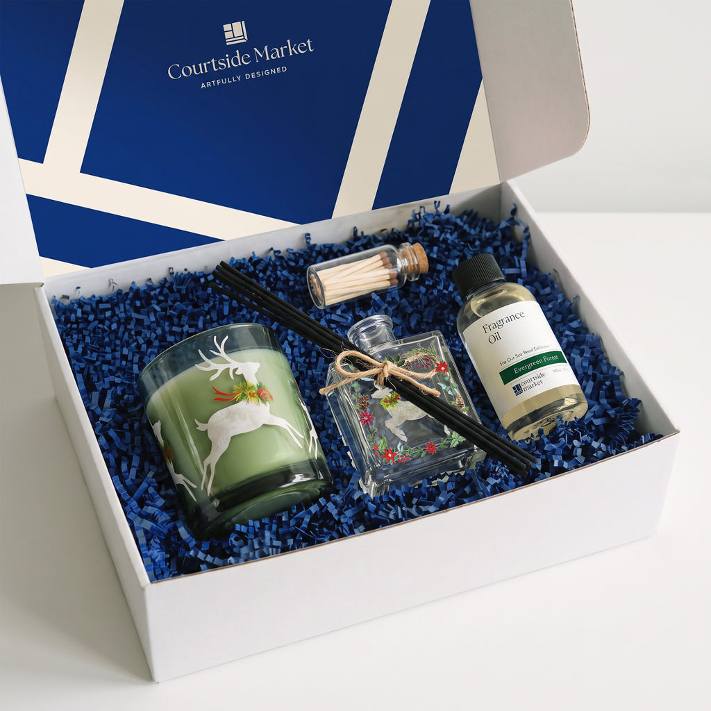 Prancing Through the Snow -  Holiday 4 Piece Gift Set