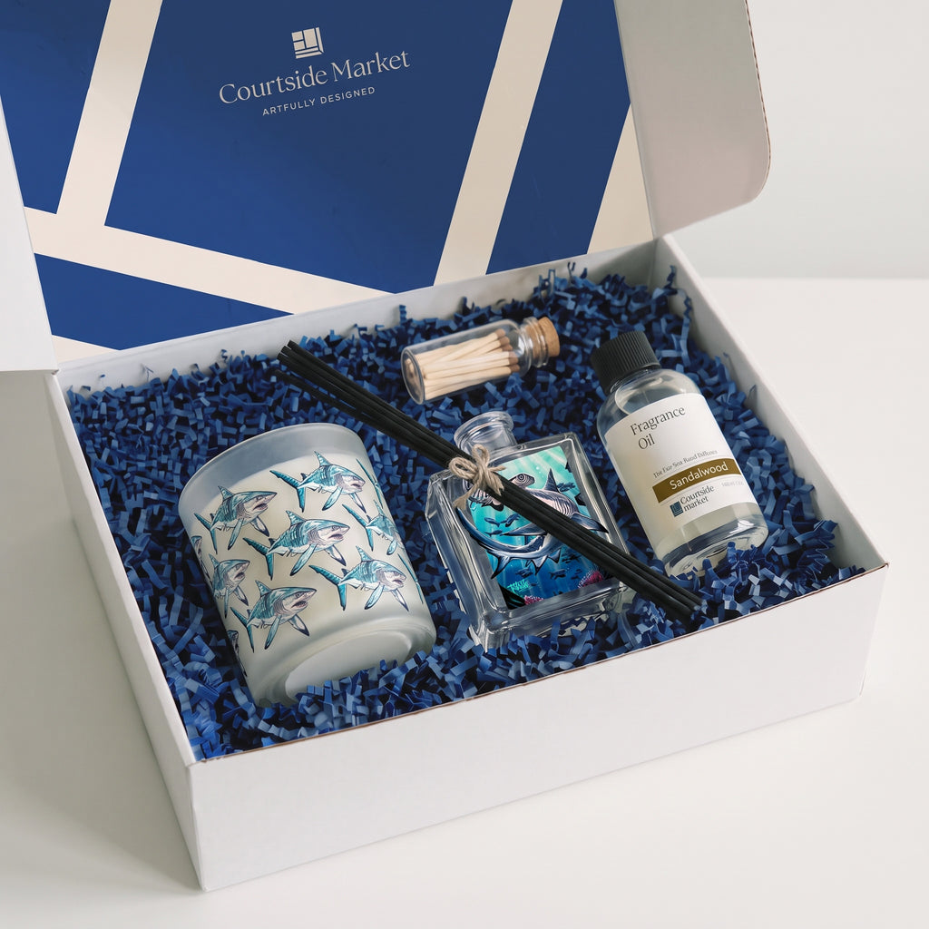 Todd Laslo Collection ~ Shark Reef - Holiday 5 Piece Gift Set