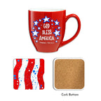 God Bless America - Robert Holton - Mug and Coaster Set