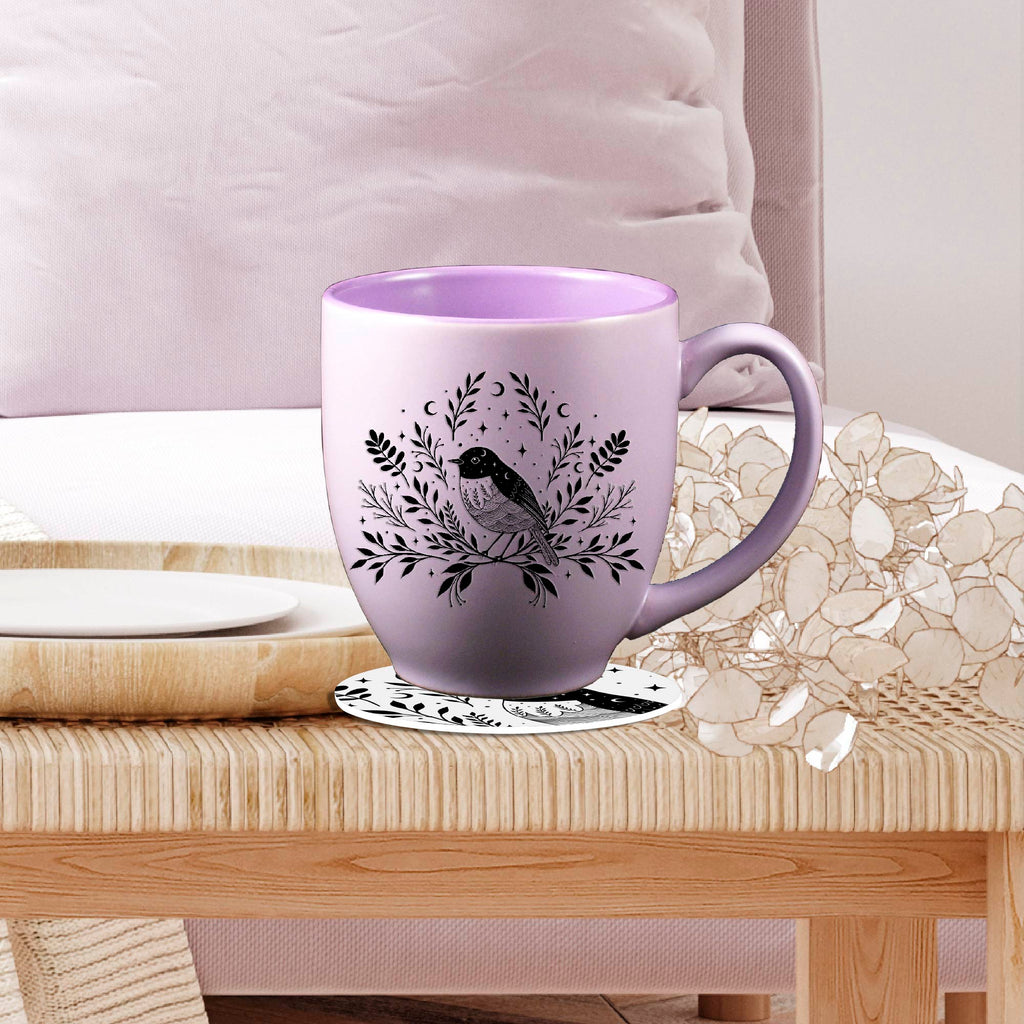Bird Moon - Mug & Coaster Set