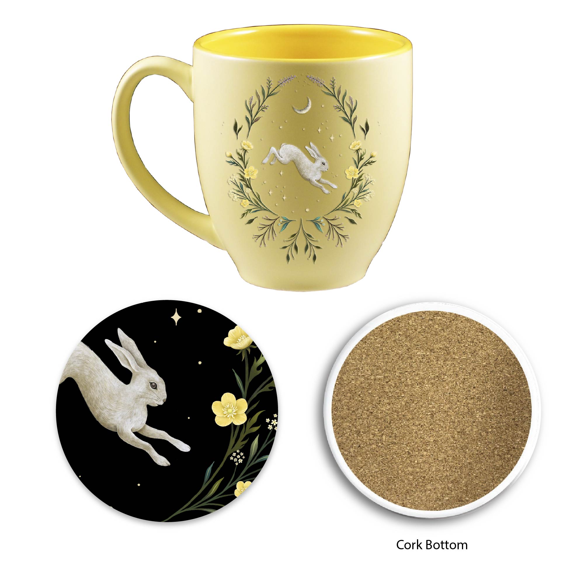 Dawn in the Garden - Mug & Coaster Set