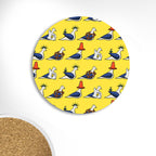 NYC Pigeons - Mug and Coaster Set - Tine Bird Collection