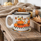 Festivities & Friends | 15oz Ceramic Mug and Coaster Set