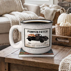 Off to the Pumpkin Patch | 15oz Ceramic Mug and Coaster Set