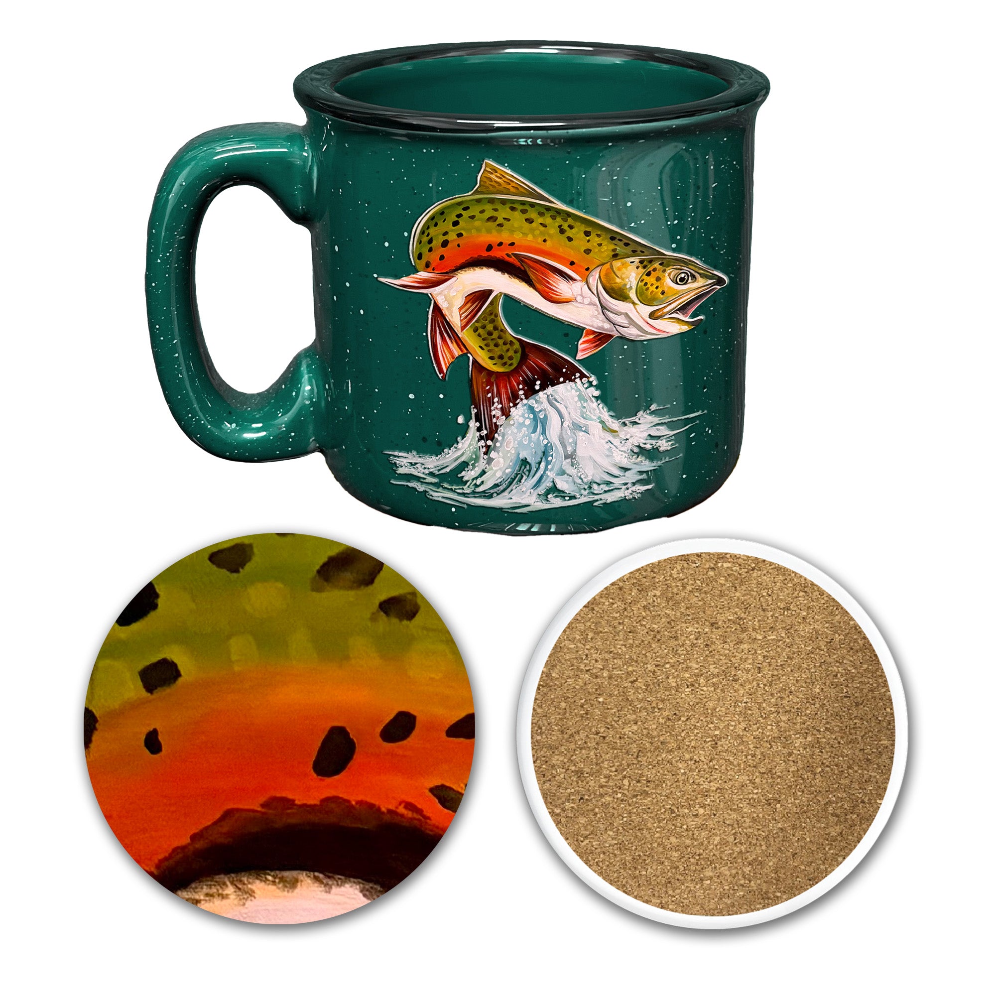 Studio Series - Todd Laslo "Trout River" - Mug & Coaster Set