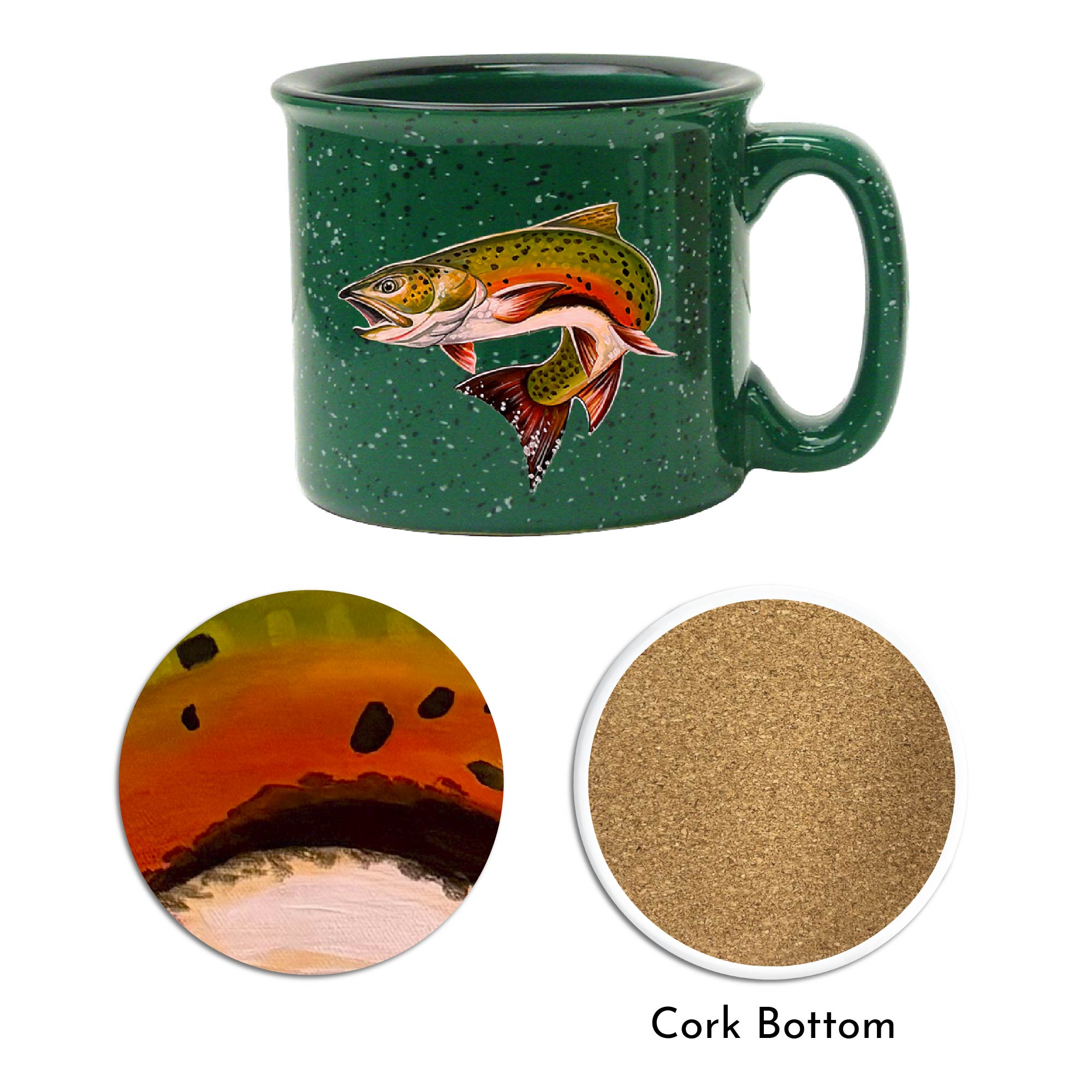 Studio Series - Todd Laslo "Trout River" - Mug & Coaster Set