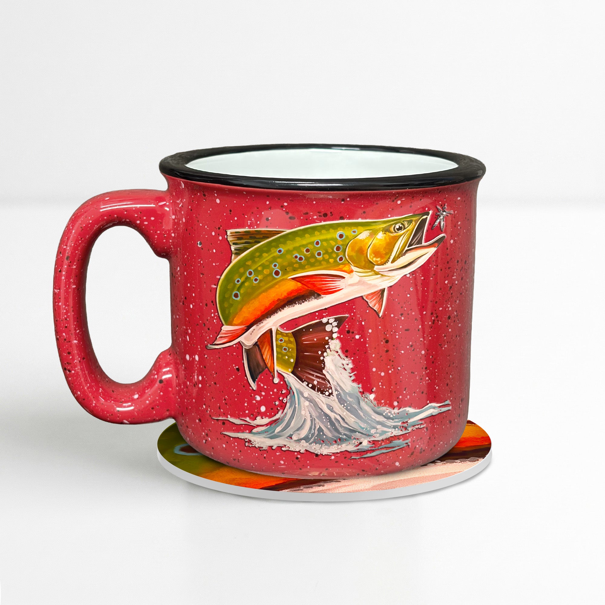 Studio Series - Todd Laslo "Trout Stream" - Mug & Coaster Set