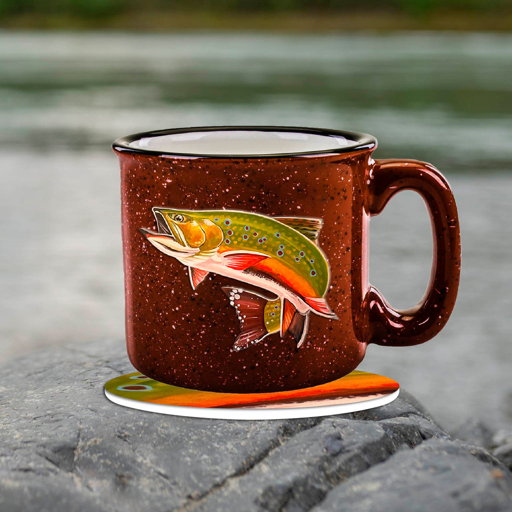 Studio Series - Todd Laslo "Trout Stream" - Mug & Coaster Set
