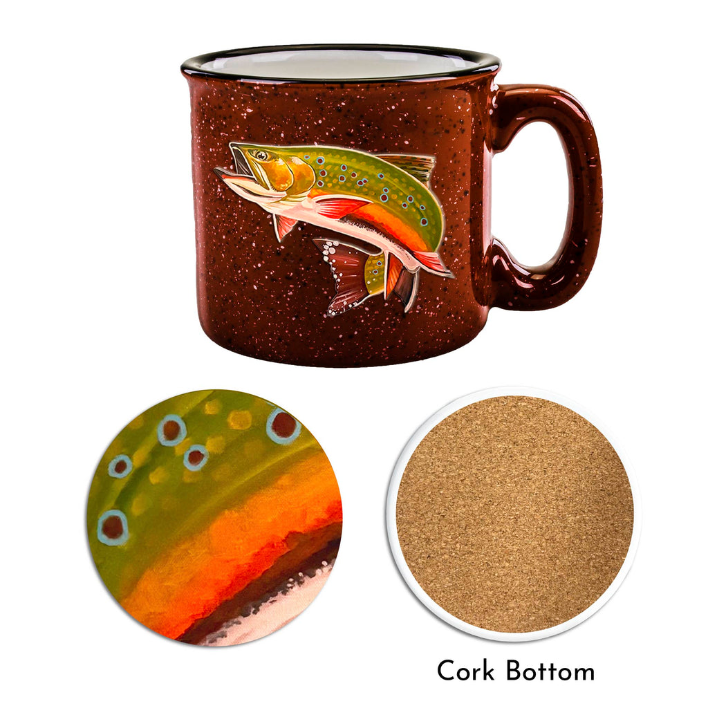 Studio Series - Todd Laslo "Trout Stream" - Mug & Coaster Set