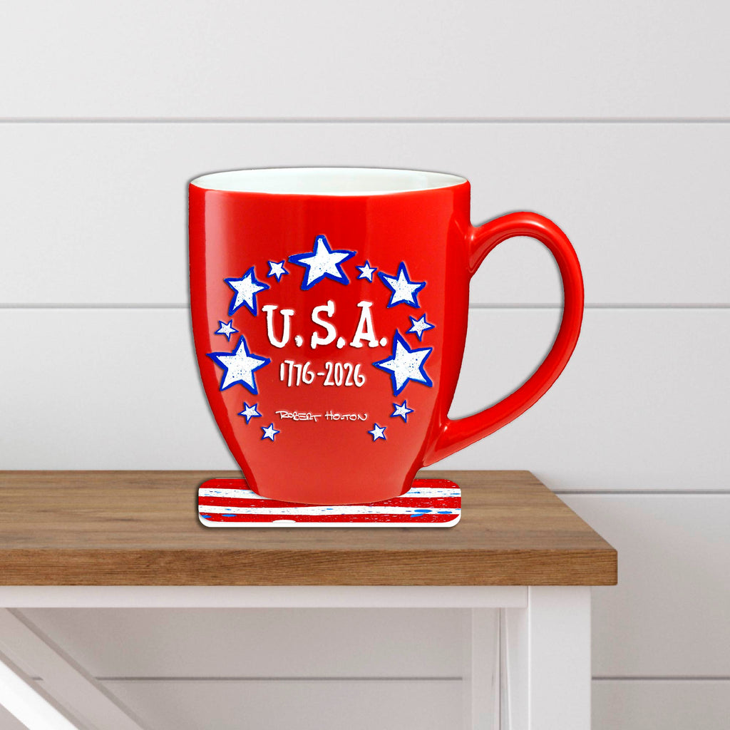 USA - Robert Holton - Mug and Coaster Set