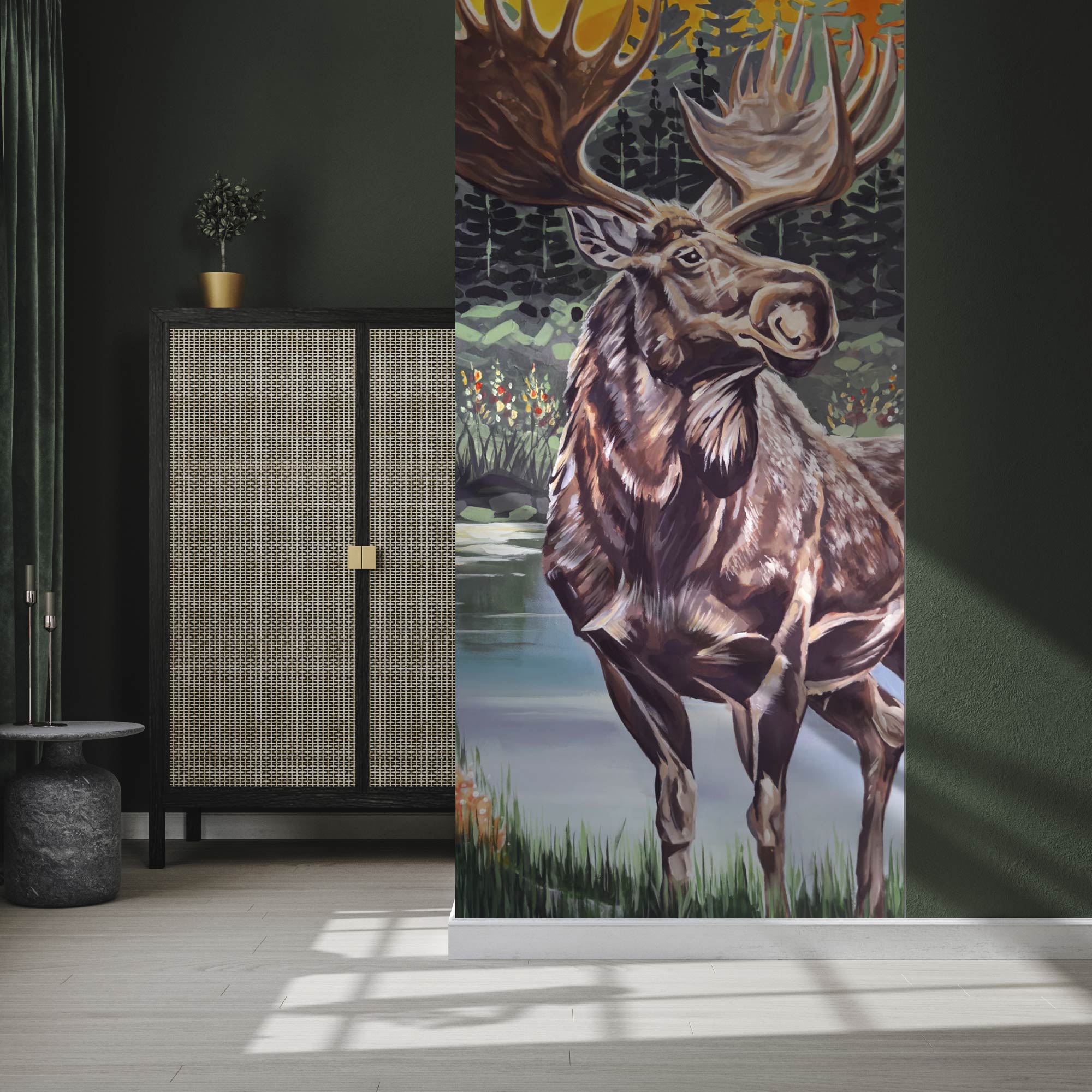 Studio Series - Moose - Todd Laslo - Mural