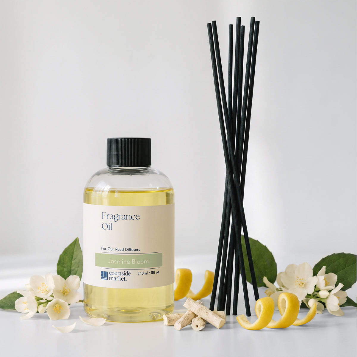 Jasmine Bloom - 8oz Fragrance Oil Refill
