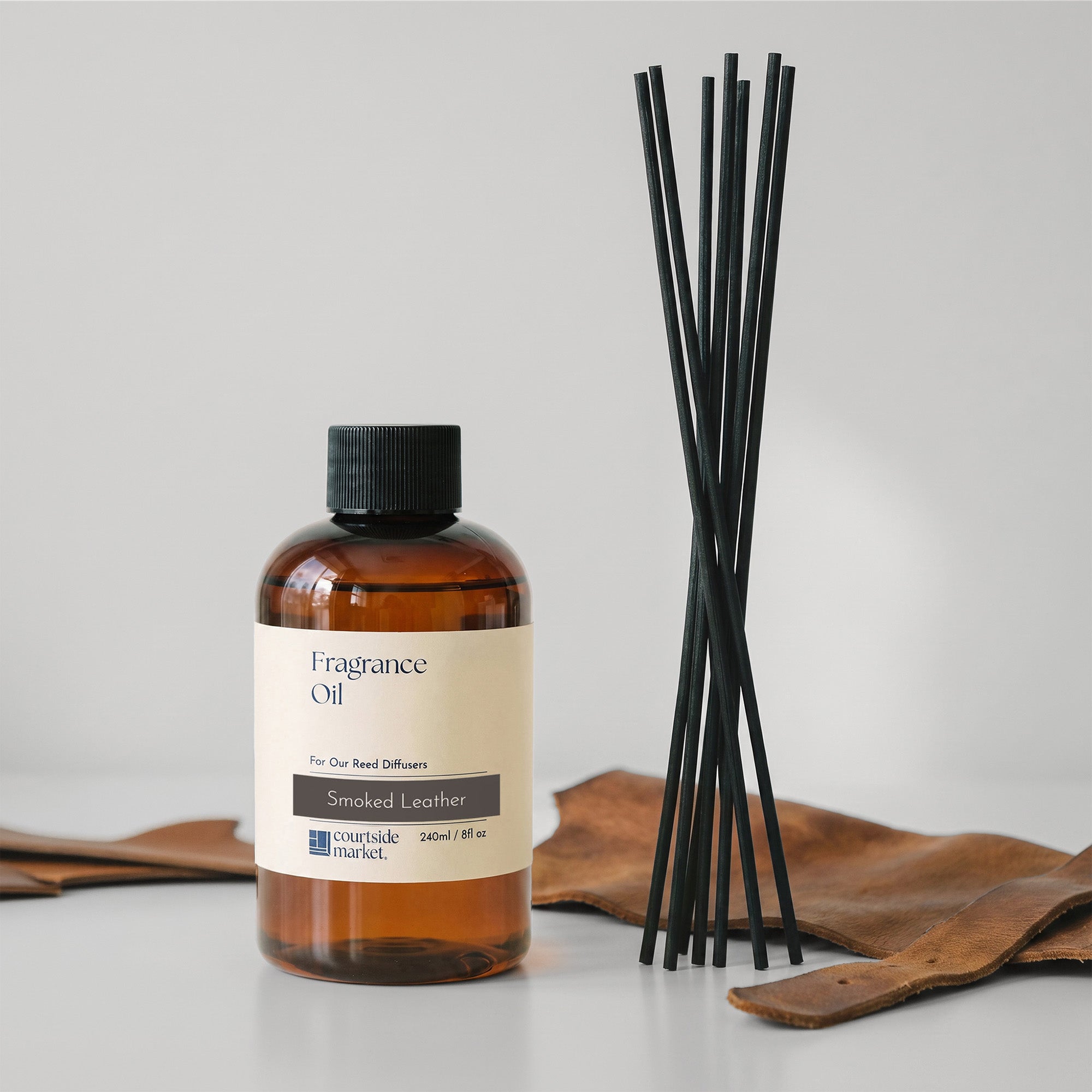 Smoked Leather - 8oz Fragrance Oil Refill