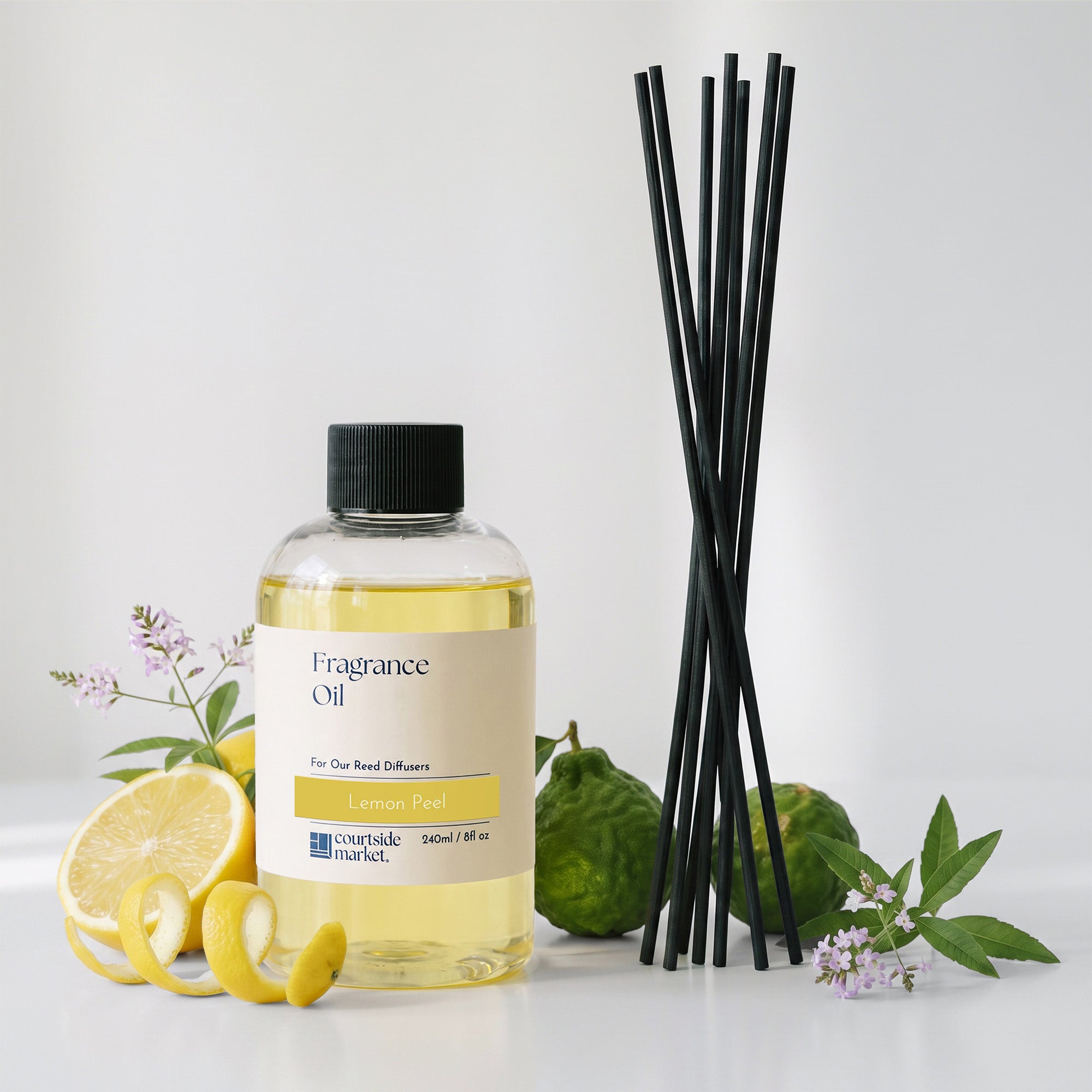 Lemon Peel - 8oz Fragrance Oil Refill