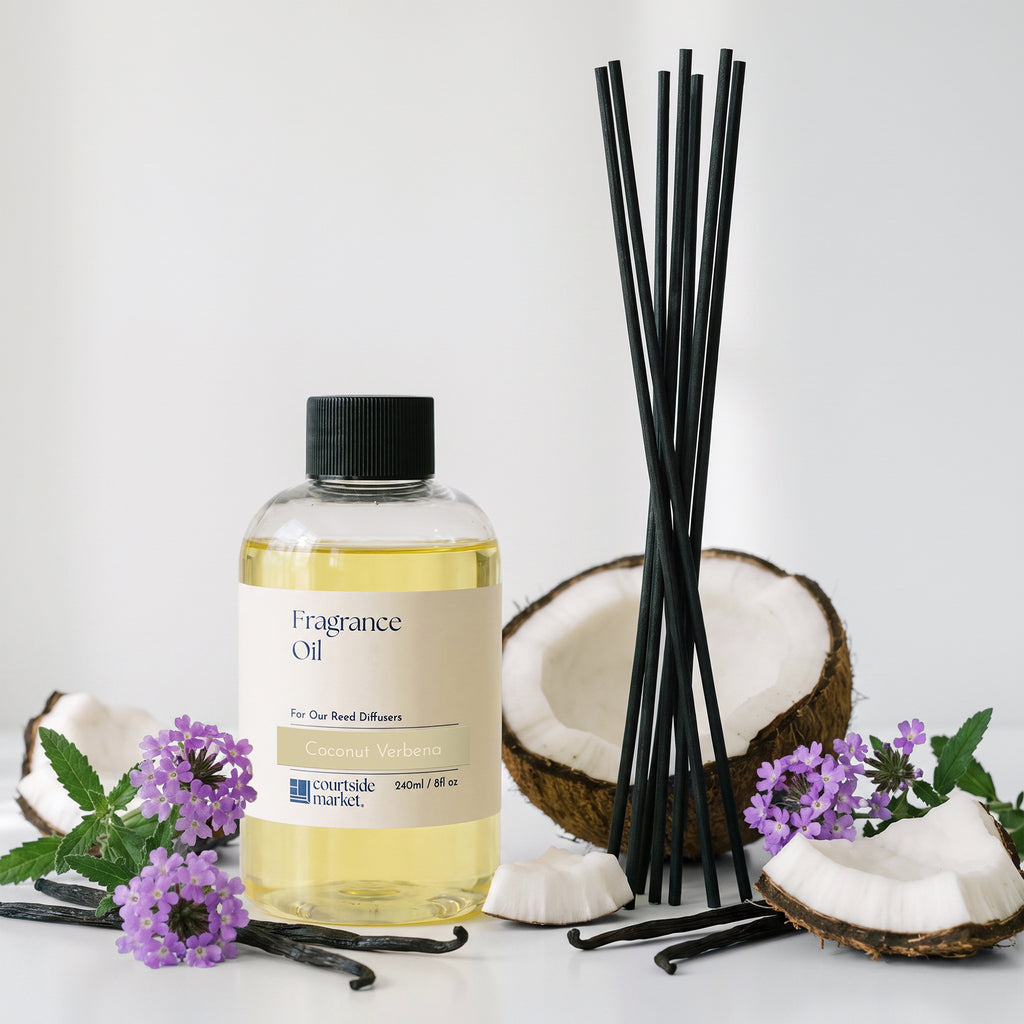 Coconut Verbena - 8oz Fragrance Oil Refill