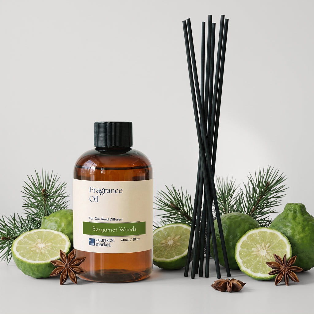 Bergamot Woods - 8oz Fragrance Oil Refill