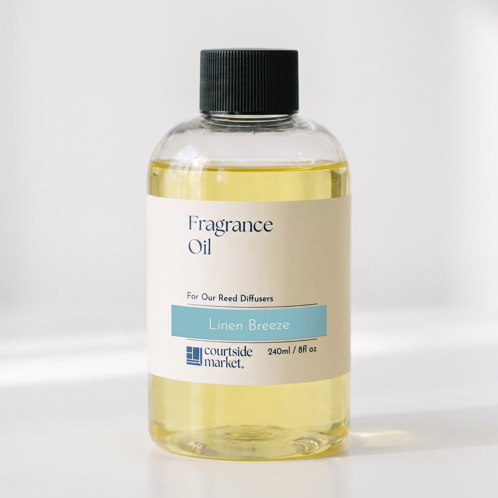 Linen Breeze - 8oz Fragrance Oil Refill