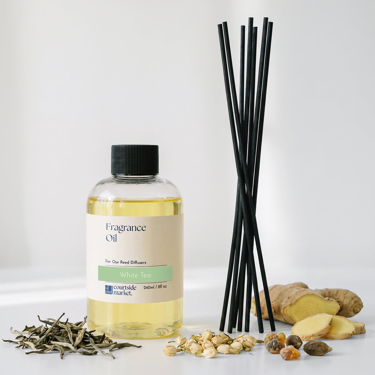 White Tea - 8oz Fragrance Oil Refill