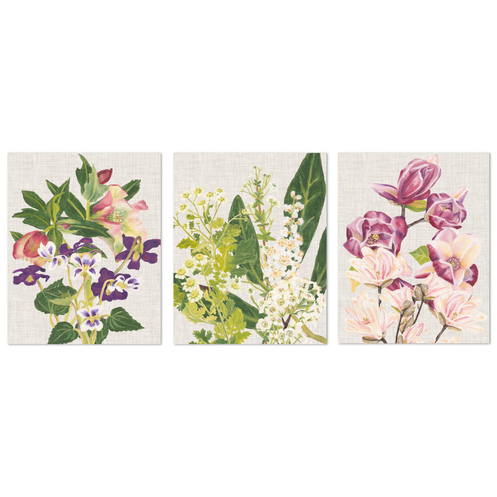 Bouquets - Art Print Collection Set