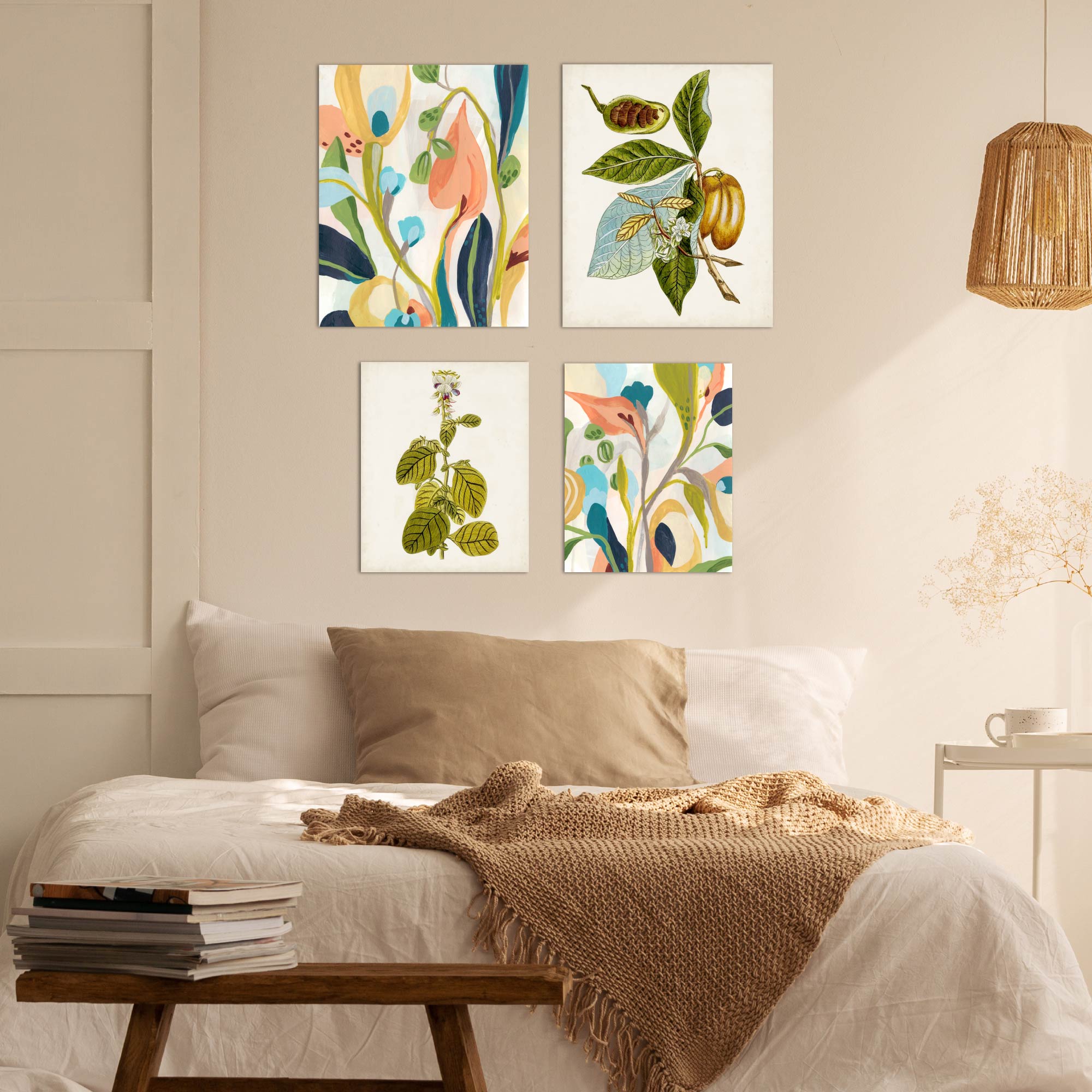 Fluid Botanicals - Art Print Collection Set