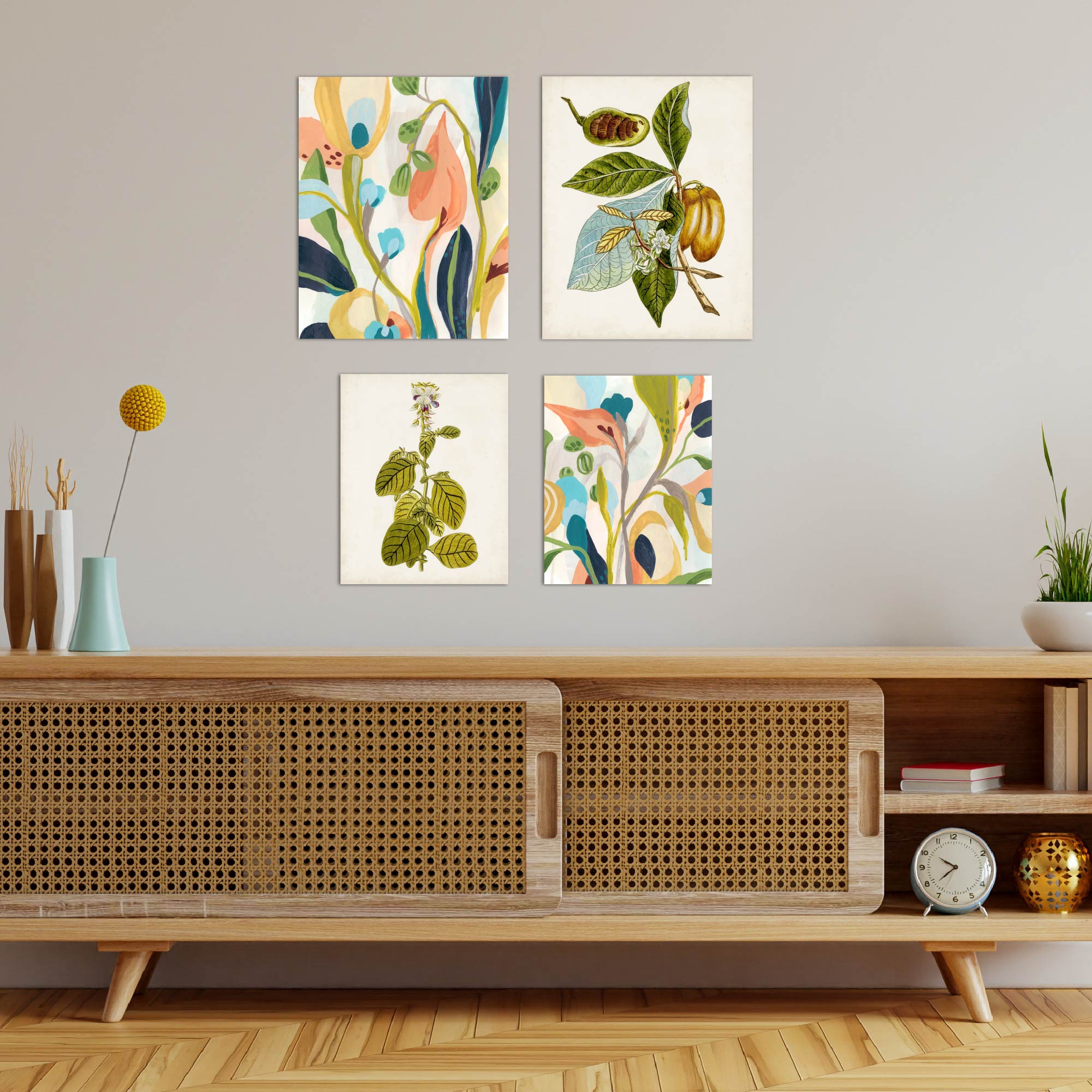Fluid Botanicals - Art Print Collection Set
