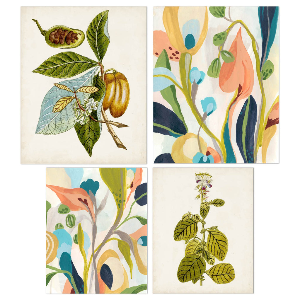 Fluid Botanicals - Art Print Collection Set