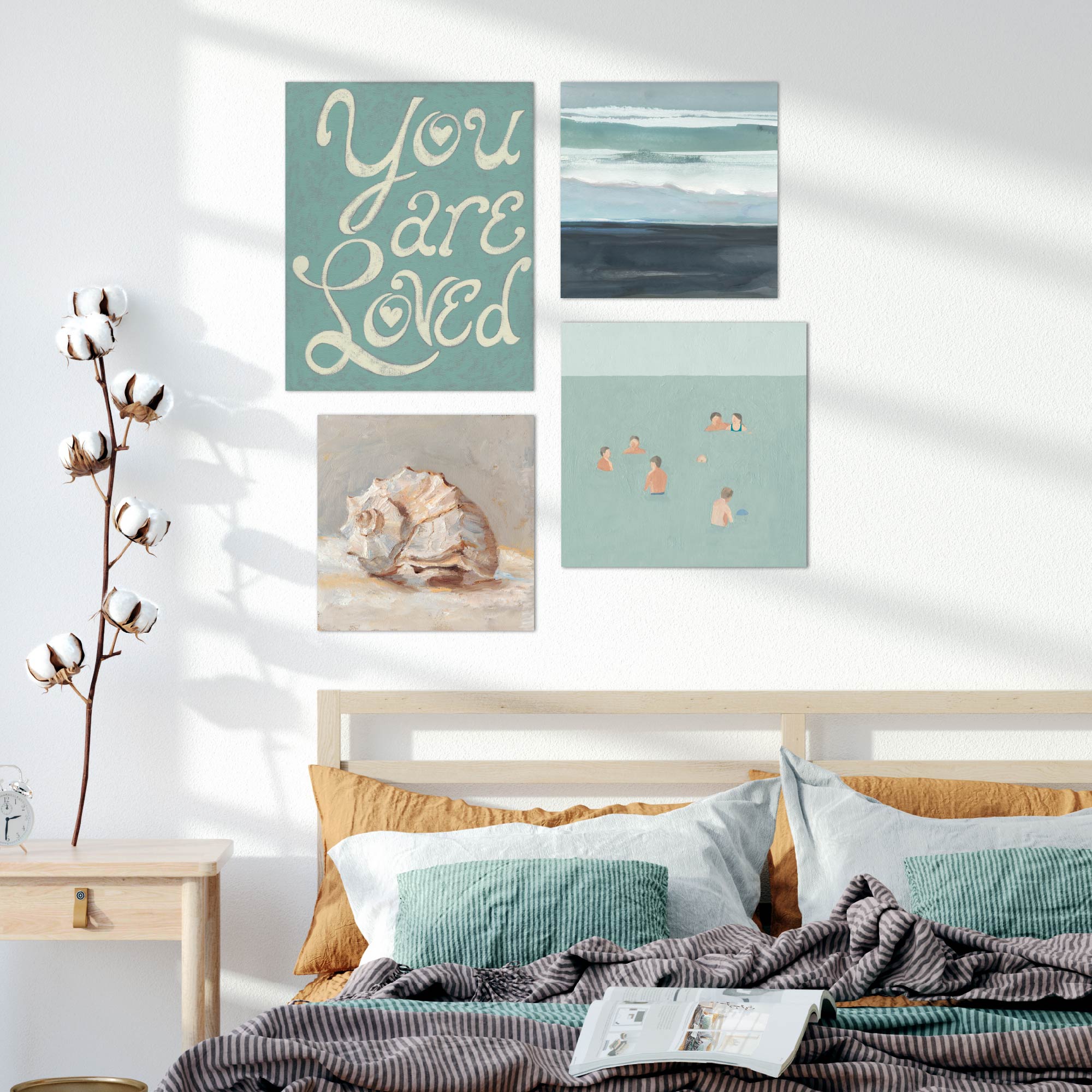 Coastal Serenity - Art Print Collection Set