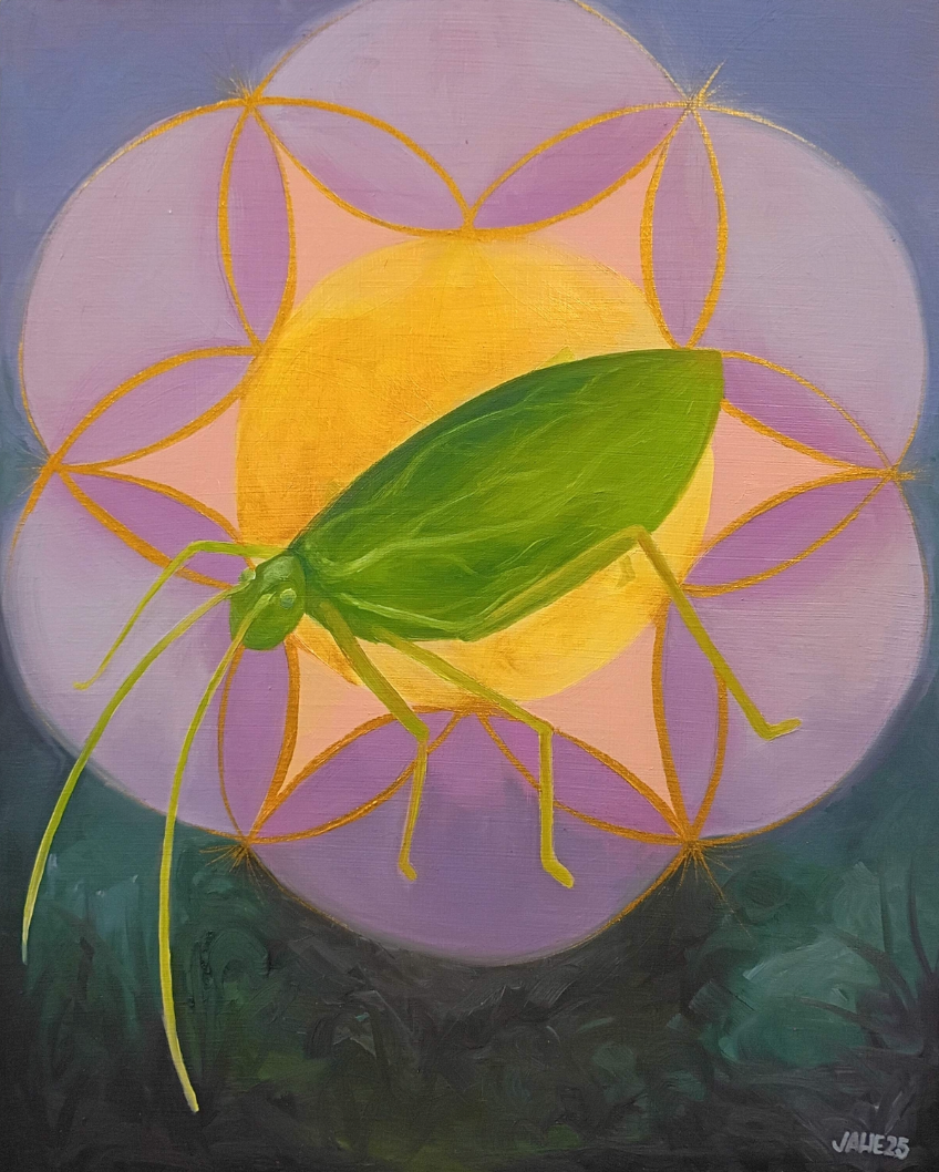 "Sounds of Summer: Katydid" by Jen Hintz Eggers