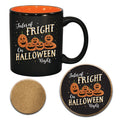 Night 11 oz Artisan Ceramic Mug & Coaster Set