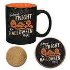 Night 11 oz Artisan Ceramic Mug & Coaster Set