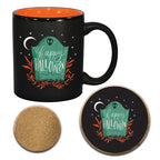Happy Halloween 11 oz Ceramic Mug & Coaster Set