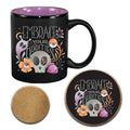 Embrace 11 oz Artisan Ceramic Mug & Coaster Set