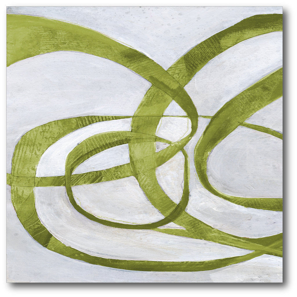 Abstract Chartreuse - Gallery Wrapped Canvas