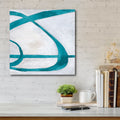 Abstract Turquoise - Gallery Wrapped Canvas