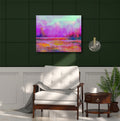 Fuchsia Landscape - Gallery Wrapped Canvas